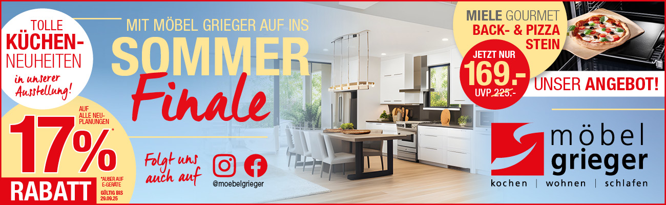 Mit Möbel Grieger auf ins Sommer-Finale